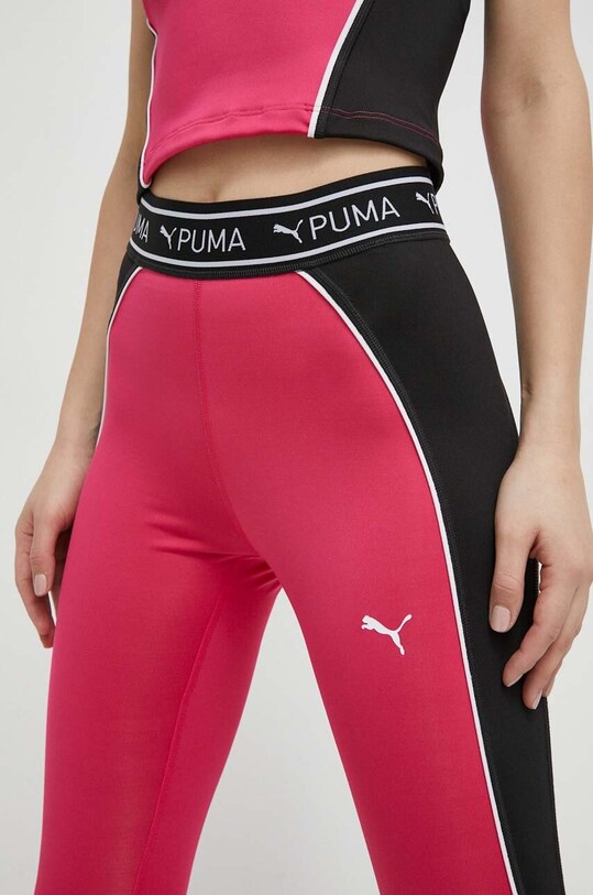 Puma legginsy treningowe Fit różowy 525027