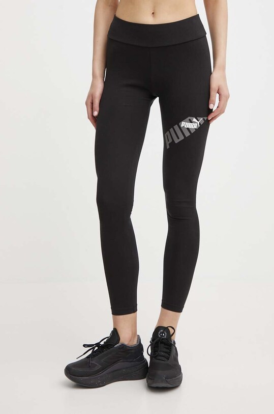 Puma legginsy z elastanem czarny 677894