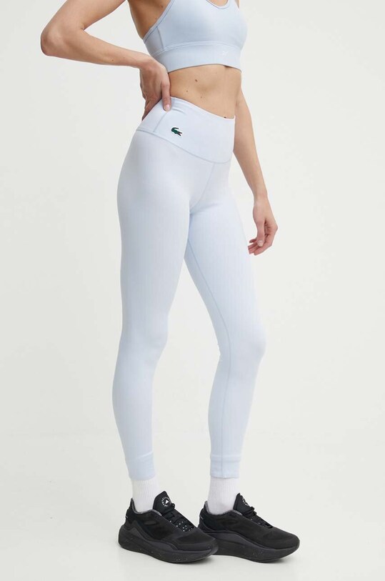 Lacoste legginsy OF7382 niebieski SS24