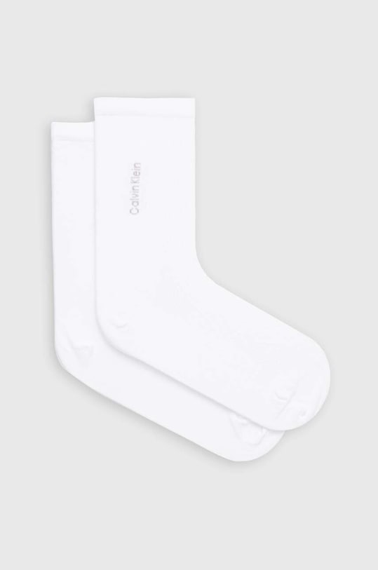 Calvin Klein skarpetki 2-pack skarpetki długie biały 701226649