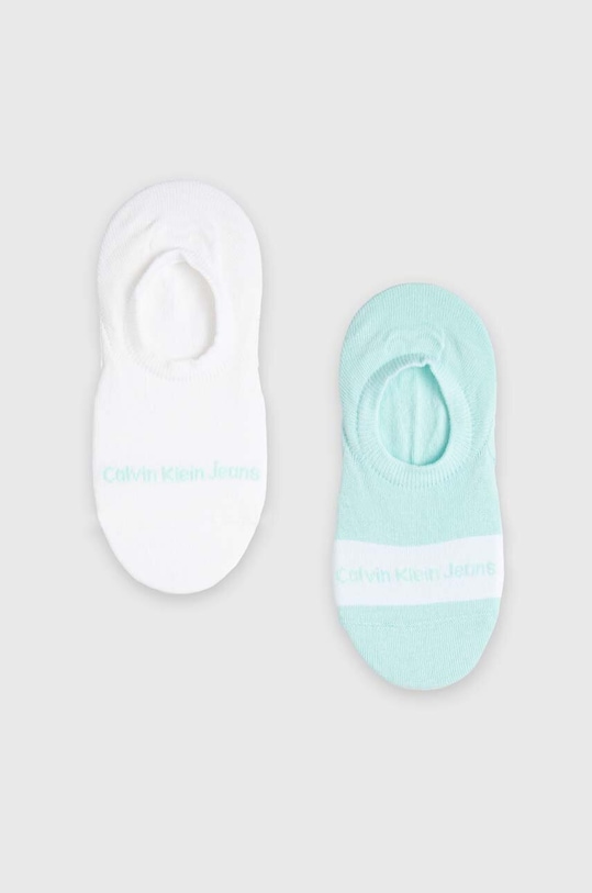 Calvin Klein Jeans skarpetki 2-pack skarpetki krótkie niebieski 701228104