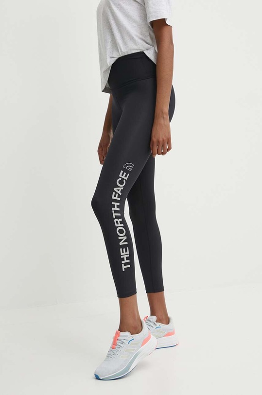 The North Face legginsy sportowe Flex z elastanem czarny NF0A886KJK31