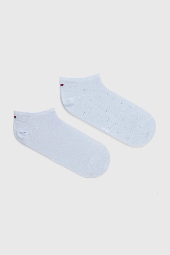 Tommy Hilfiger skarpetki 2-pack skarpetki krótkie niebieski 701227307