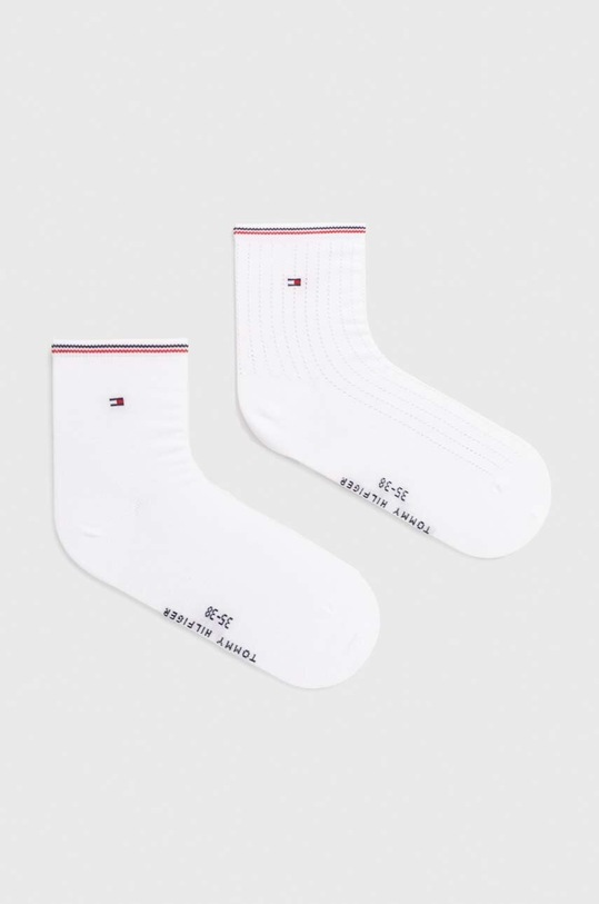 Tommy Hilfiger skarpetki 2-pack skarpetki długie biały 701227442