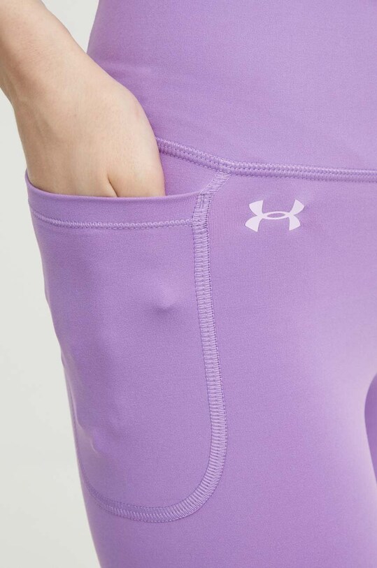 Under Armour legginsy treningowe Motion fioletowy 1383607