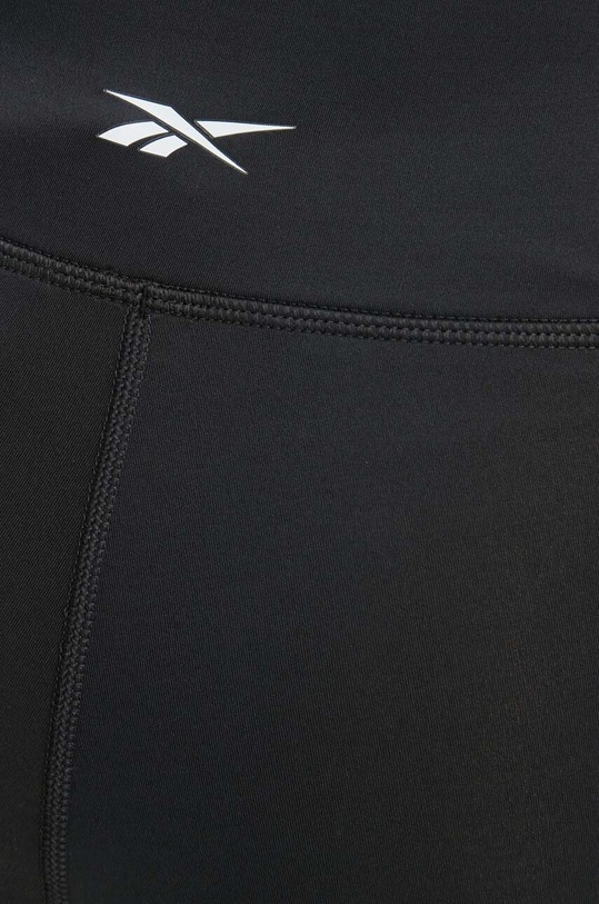 Reebok legginsy treningowe Basic Mesh czarny 100075431