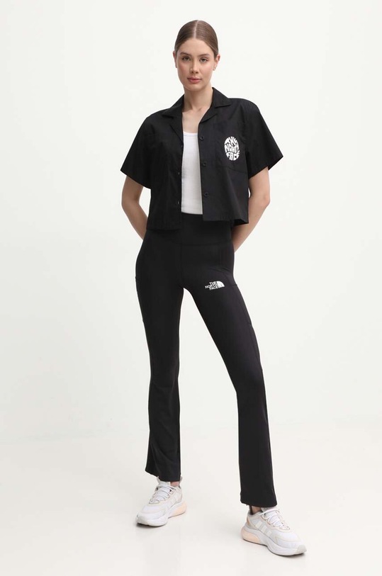 The North Face spodnie NF0A87A6JK31 czarny SS24