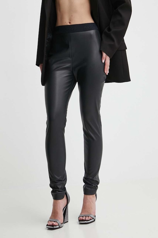 HUGO colanți tricotaj negru 50467338