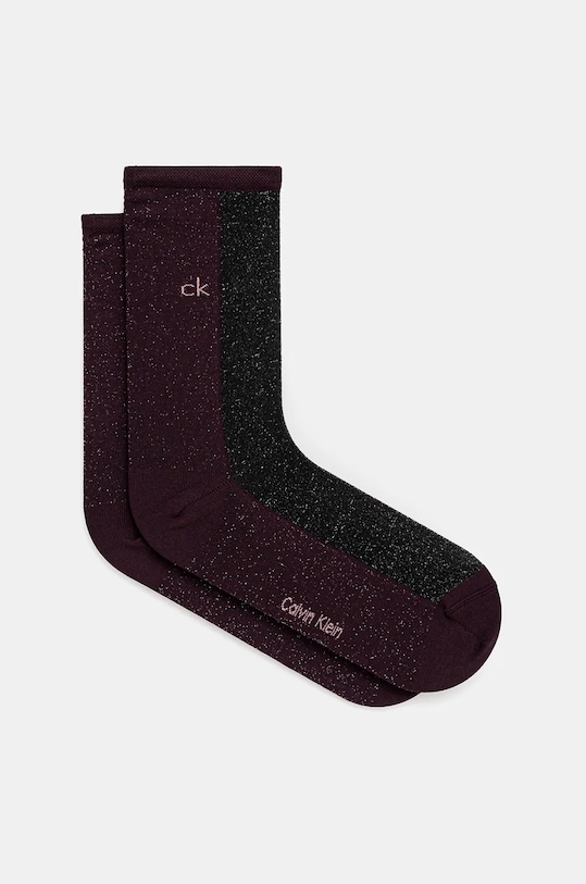 Calvin Klein calzini calzini violetto 701229445