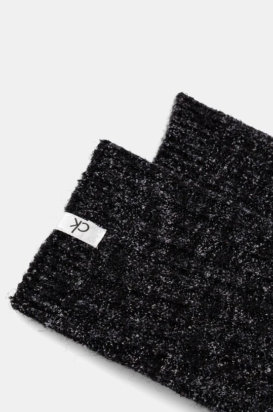 Μάλλινες κάλτσες Calvin Klein 701230618 μαύρο AW24