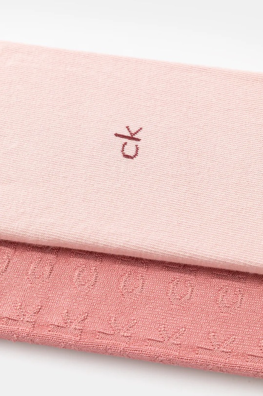 Calvin Klein skarpetki 2-pack 701230656 różowy AW24