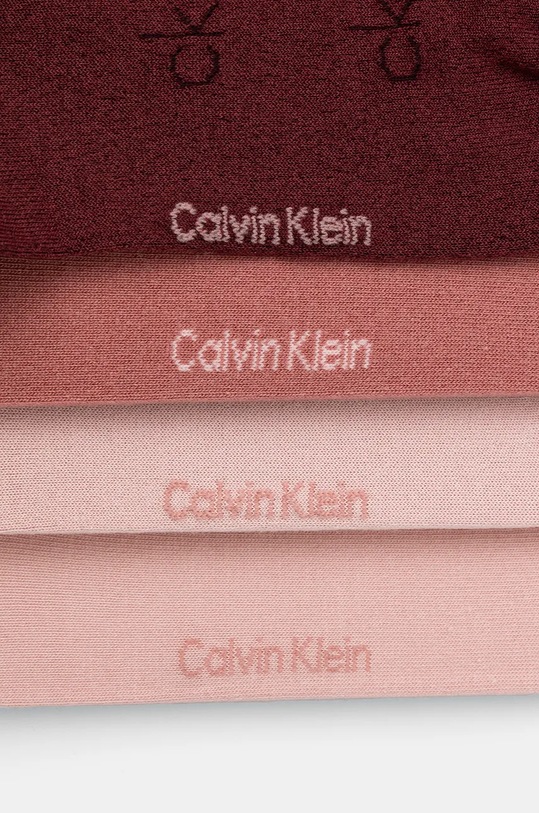 Odzież Calvin Klein skarpetki 4-pack 701229441 różowy