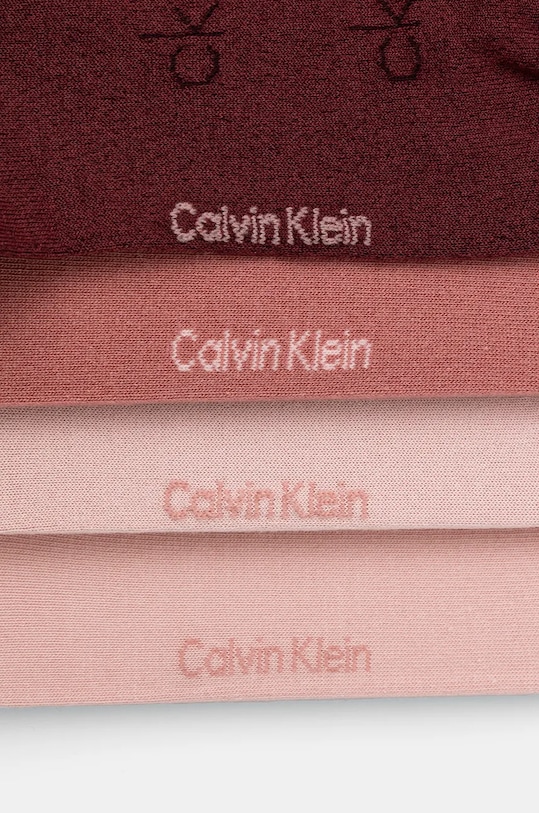 Odzież Calvin Klein skarpetki 4-pack 701229441 różowy