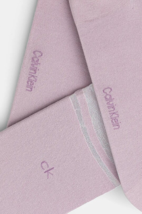Ruházat Calvin Klein zokni 4 pár 701229442 lila