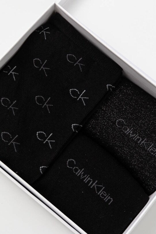 Шкарпетки Calvin Klein 3-pack 701229444 чорний AW24