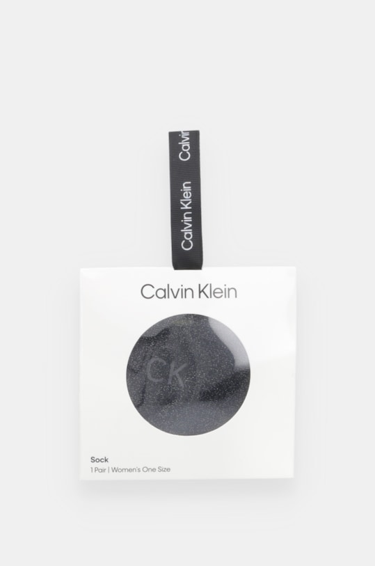 Ponožky Calvin Klein 701229816 čierna NC24