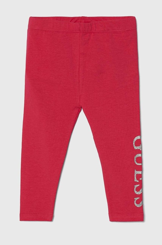 Guess legginsy dziecięce z elastanem różowy K3YB01.K82K0.PPYH