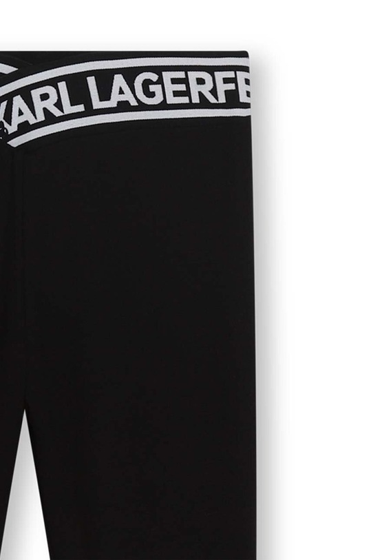 Dziewczynka Karl Lagerfeld legginsy dziecięce Z30068.114.150 czarny