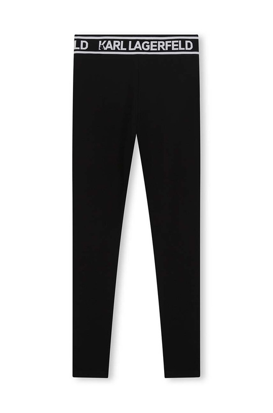 Karl Lagerfeld legginsy dziecięce Z30068.156.162 czarny SS24