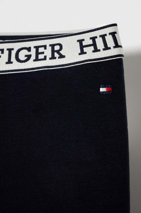 Dziewczynka Tommy Hilfiger legginsy dziecięce KG0KG07748.128.176.PPYH granatowy