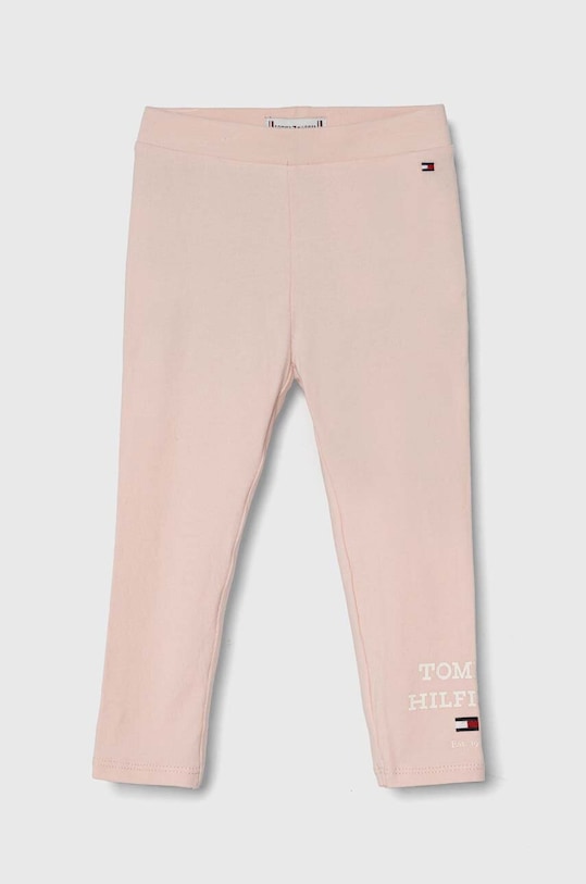 Леггинсы для младенцев Tommy Hilfiger с эластаном розовый KN0KN01747.PPYH