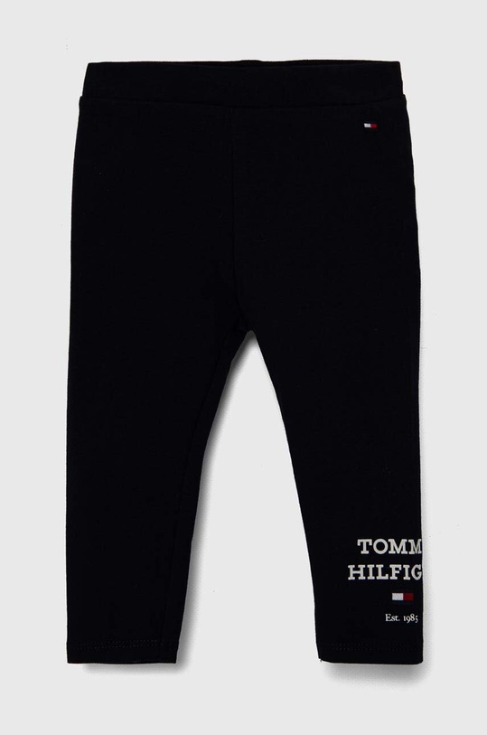 Tommy Hilfiger leggins bebe tricotaj bleumarin KN0KN01747.PPYH