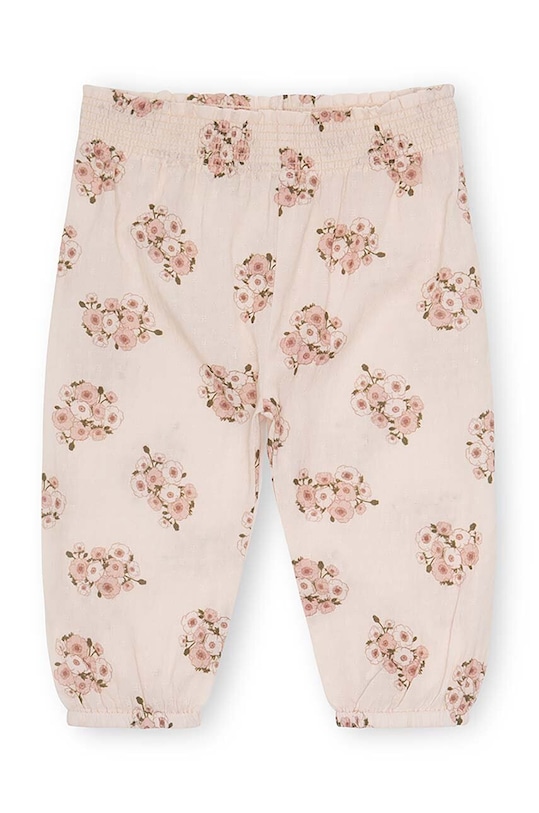 That's mine spodnie bawełniane dziecięce Beatrice 0664121 różowy SS24