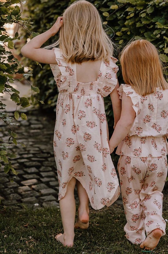 Dziewczynka That's mine spodnie bawełniane dziecięce Beatrice 0664121 różowy