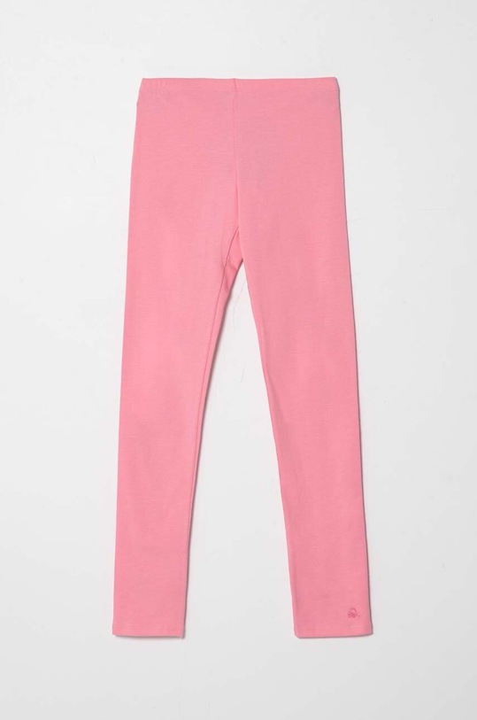 Detské legíny United Colors of Benetton s elastanom ružová 3MT1CF02G.G.Seas.PPYH