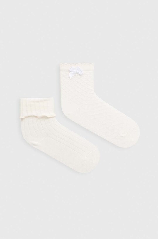 Шкарпетки для немовлят United Colors of Benetton 2-pack довгі шкарпетки білий 6AO30702V.W.Seasonal