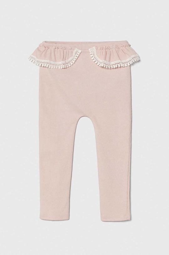 Jamiks legginsy niemowlęce ZAHA.Leginsy.R.JWG068.G różowy SS24