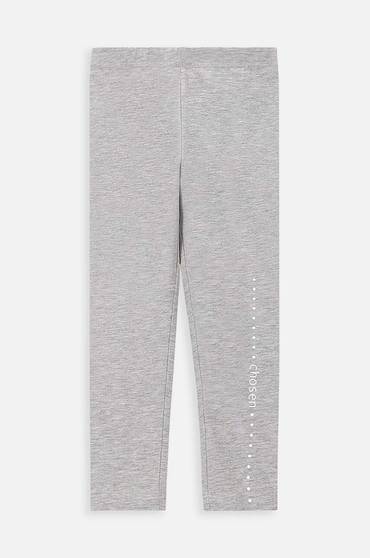 Coccodrillo legginsy dziecięce z elastanem szary WC4122103VGA