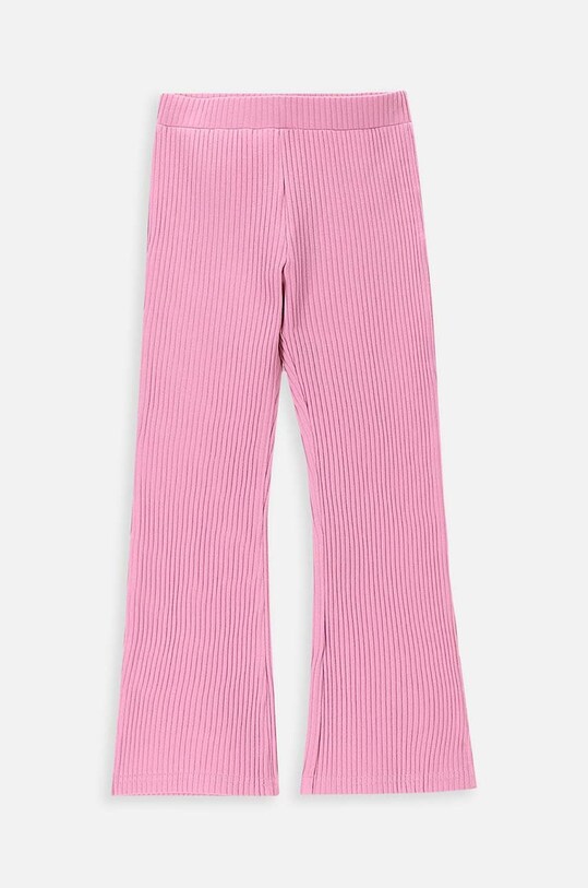 Coccodrillo leggins din bumbac pentru copii WC4122103HGK roz SS24