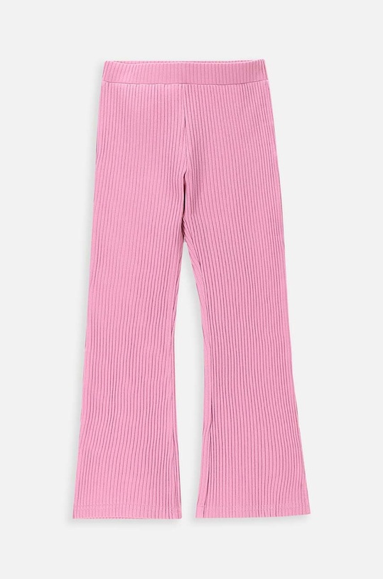 Παιδικό βαμβακερό κολάν Coccodrillo WC4122103HGK ροζ SS24