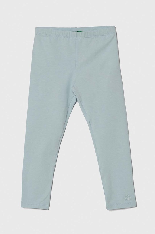 Dětské legíny United Colors of Benetton pletenina modrá 3MT1CF02I.G.Sea.PPYH
