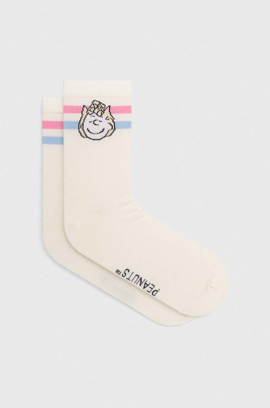 United Colors of Benetton skarpetki dziecięce skarpetki długie beżowy 6AO30702U.G.Seasonal