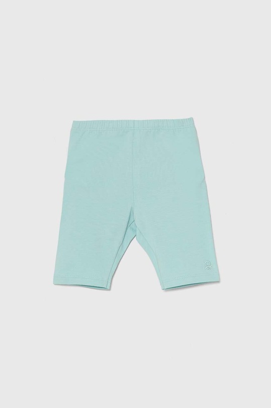 Detské legíny United Colors of Benetton s elastanom tyrkysová 3MT1GF01M.P.Sea.PPYH