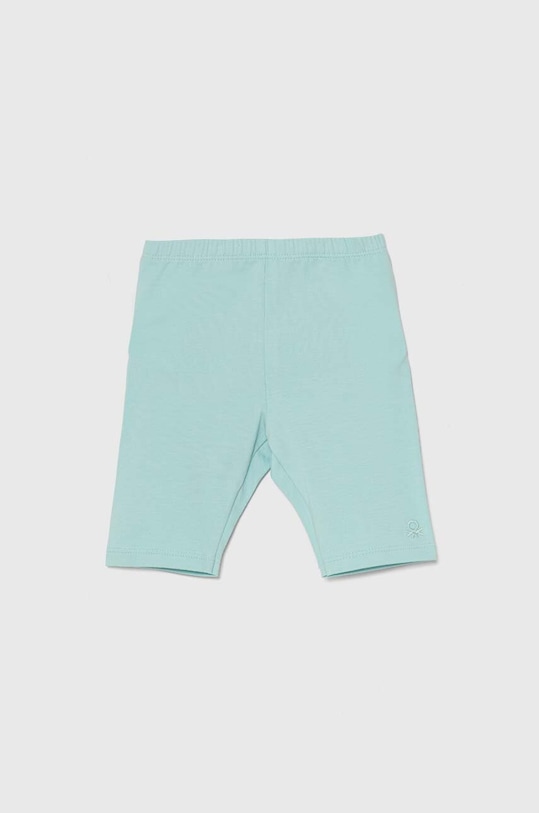Detské legíny United Colors of Benetton s elastanom tyrkysová 3MT1GF01M.P.Sea.PPYH