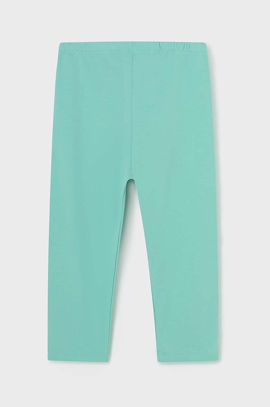 Mayoral legginsy niemowlęce 703.4F.Baby.PPYH turkusowy SS24