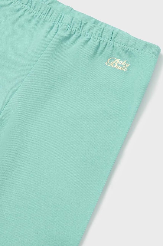 Dziewczynka Mayoral legginsy niemowlęce 703.4F.Baby.PPYH turkusowy