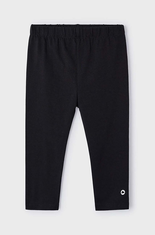 Mayoral legginsy 3/4 dziecięce z elastanem czarny 723.6J.Mini.PPYH