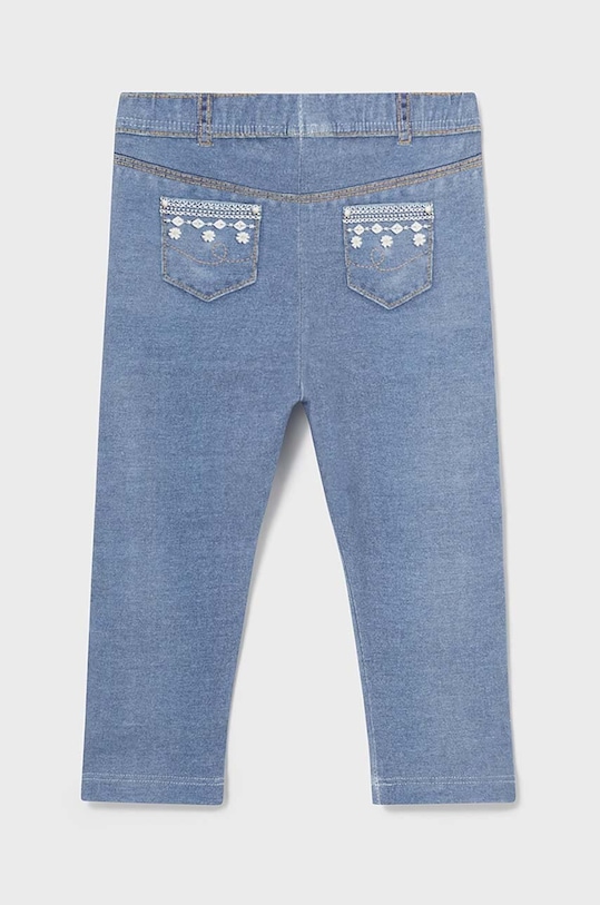 Mayoral legginsy niemowlęce 1730.4G.Baby.PPYH niebieski SS24