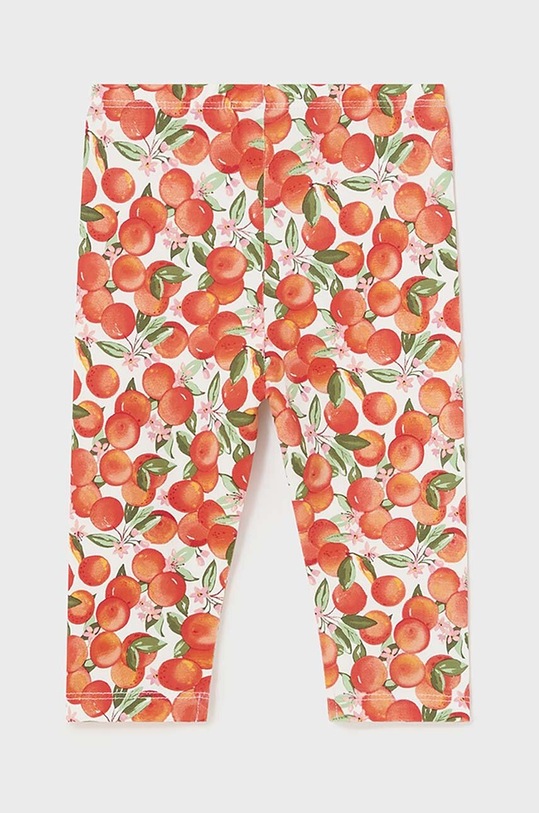 Mayoral legginsy niemowlęce 1731.4Q.Baby.PPYH pomarańczowy SS24