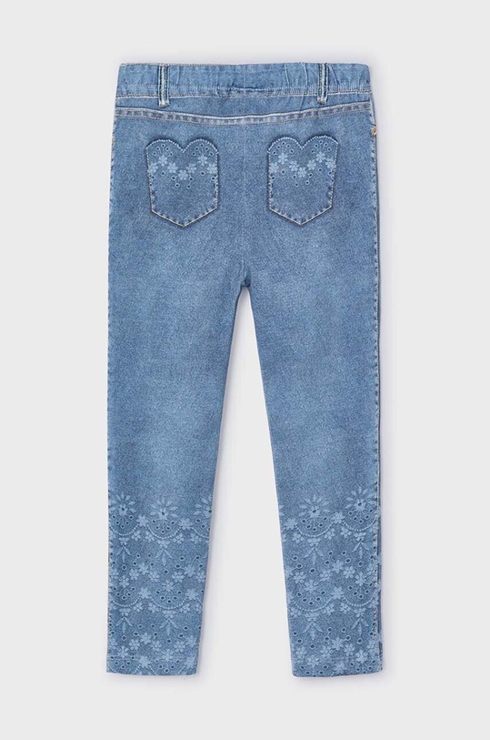 Mayoral legginsy dziecięce 3701.6O.Mini.PPYH niebieski SS24