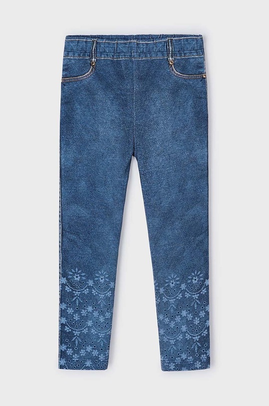 Mayoral legginsy dziecięce 3701.6O.Mini.PPYH niebieski SS24