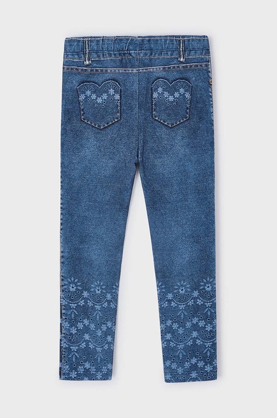 Dziewczynka Mayoral legginsy dziecięce 3701.6O.Mini.PPYH niebieski