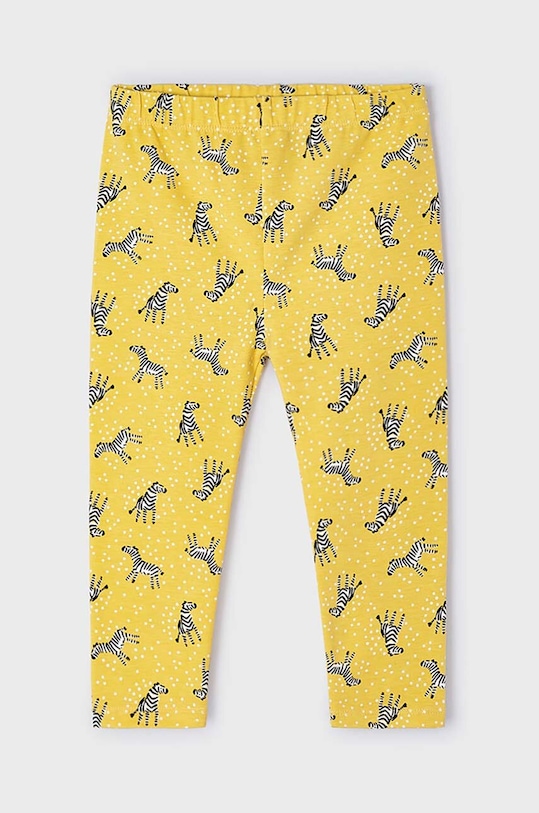 Mayoral leggins copii 3702.6O.Mini.PPYH galben SS24