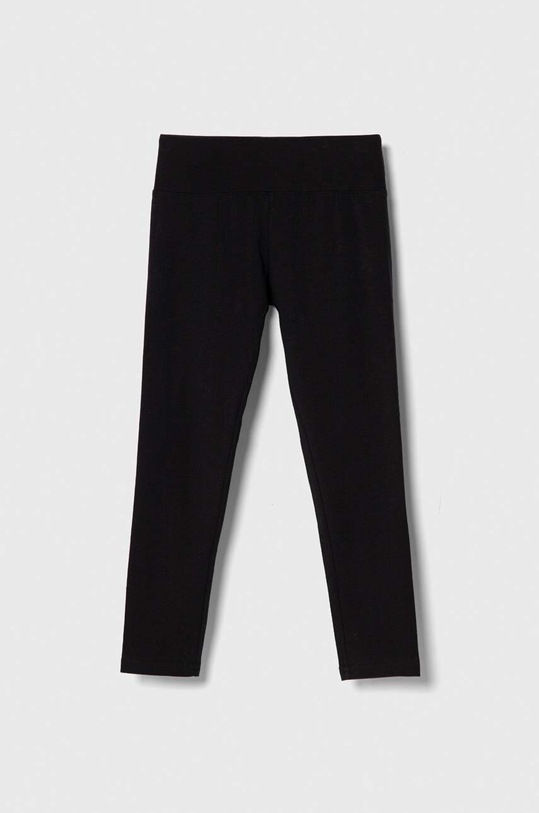 Abercrombie & Fitch legginsy dziecięce z elastanem czarny KI247.3041