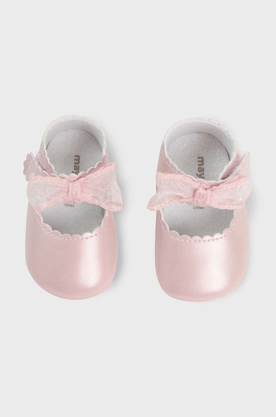 DÍVKA Dětské boty Mayoral Newborn 9742.2M.Newborn.PPYH béžová