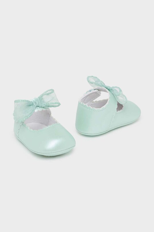 Mayoral Newborn pantofi pentru bebelusi imitatie de piele turcoaz 9742.2M.Newborn.PPYH